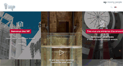 Desktop Screenshot of mpascenseurs.com